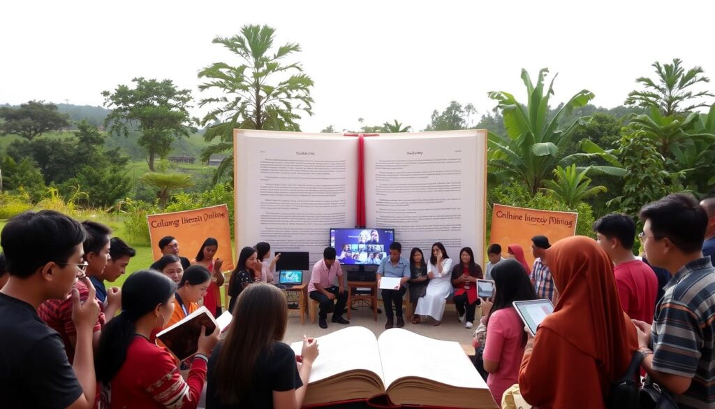 ajang literasi online