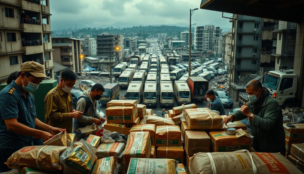 implementasi logistik bencana